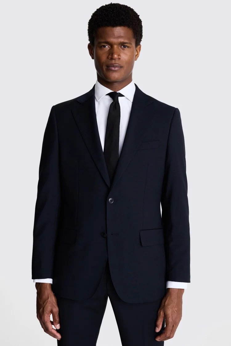 Tailored Fit Black Performance Jacket Buy Online at Moss