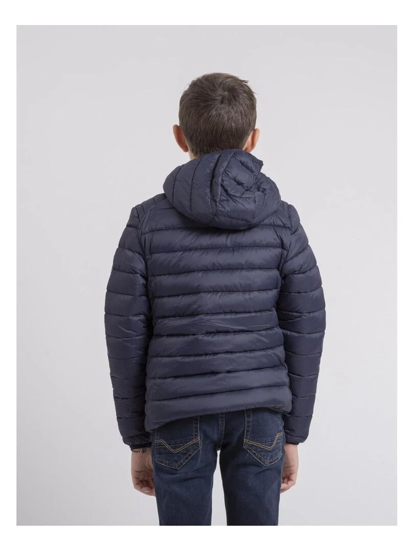 Doudoune légère capuche ZILLING J Bleu marine