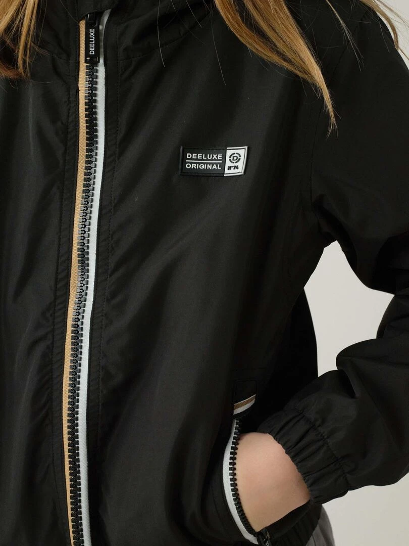 Blouson pour garçon 100 'Deeluxe'   Noir