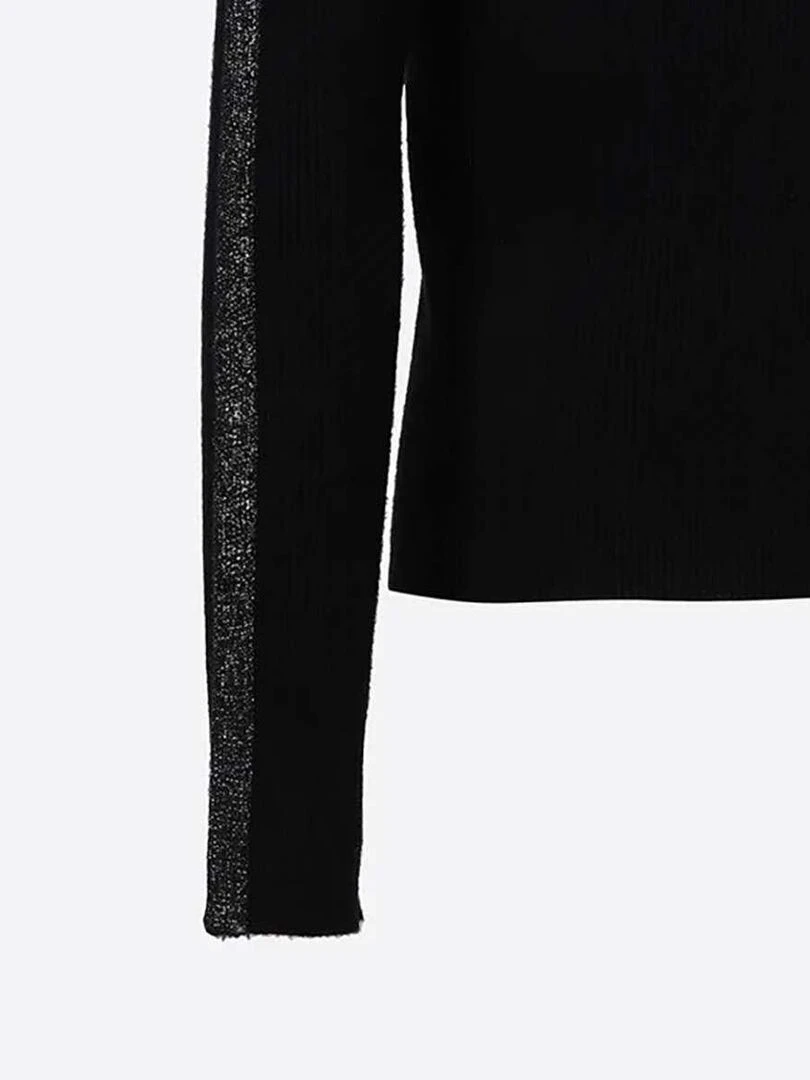 KAPORAL   Pull uni ajusté   Noir