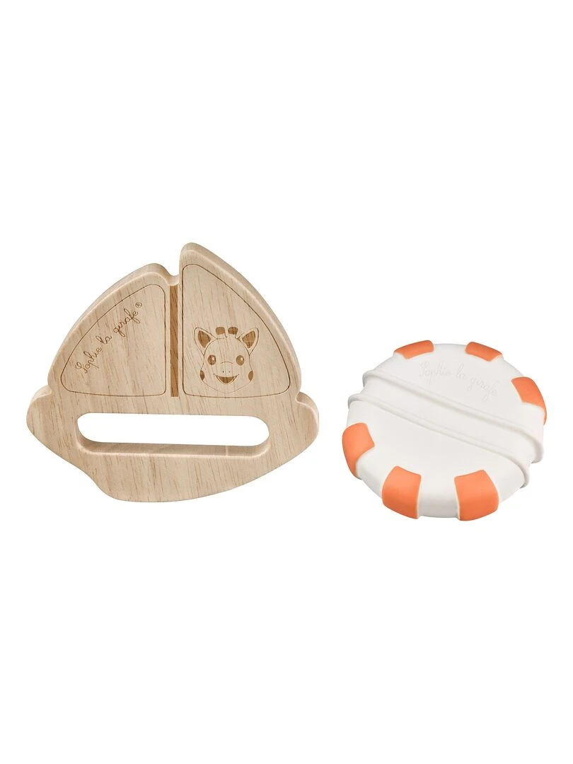 Jouet de dentition bateau Rubber & Wood N/A