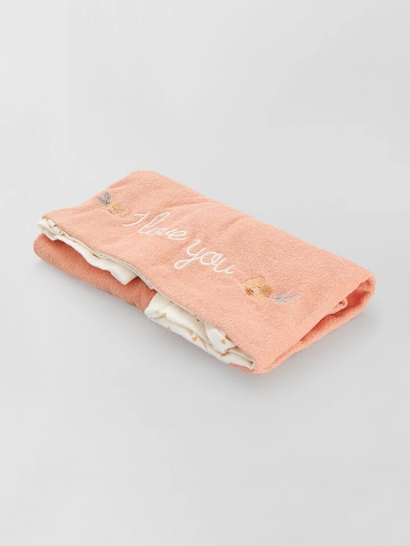 Housse de matelas à langer   rose