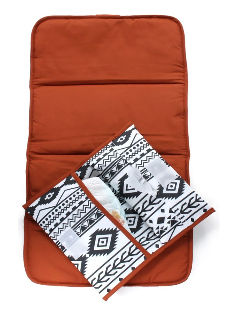 Set à langer nomade Etnic Spice Multicolore