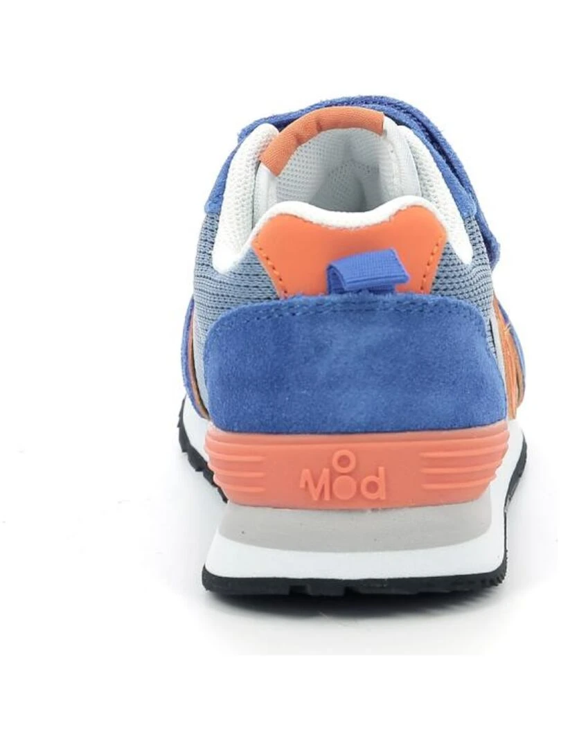 Sneakers basses Textile mesh Snookies   Bleu