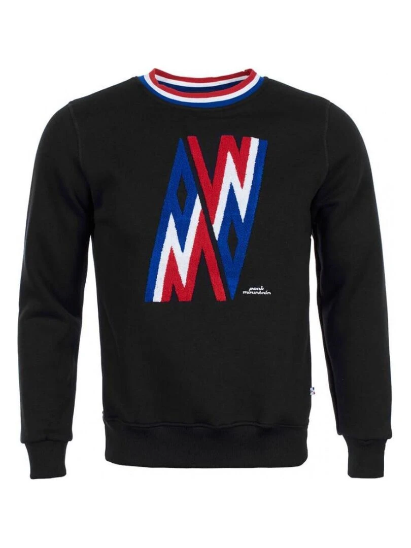 Sweat homme CONTAMINE PEAK MOUNTAIN Noir Noir