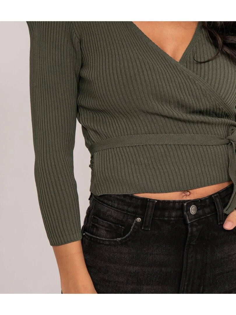 Gilet cache coeur KURTYS   Kaki