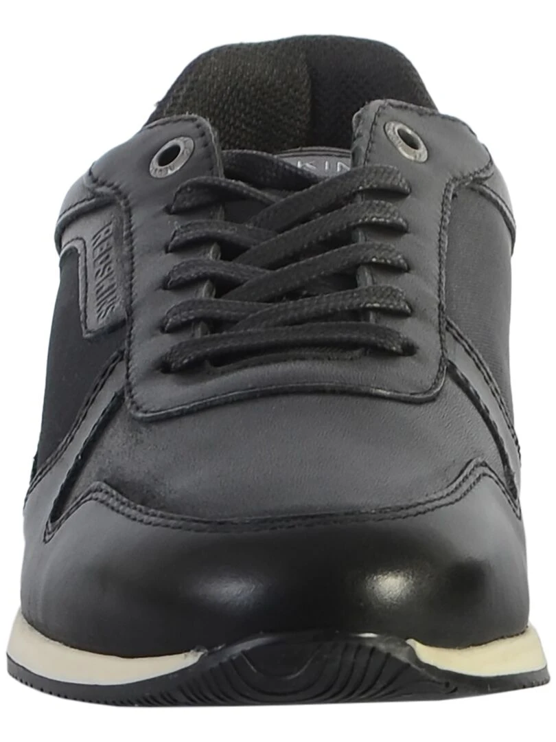 Basket Cuir Redskins Linos   Noir