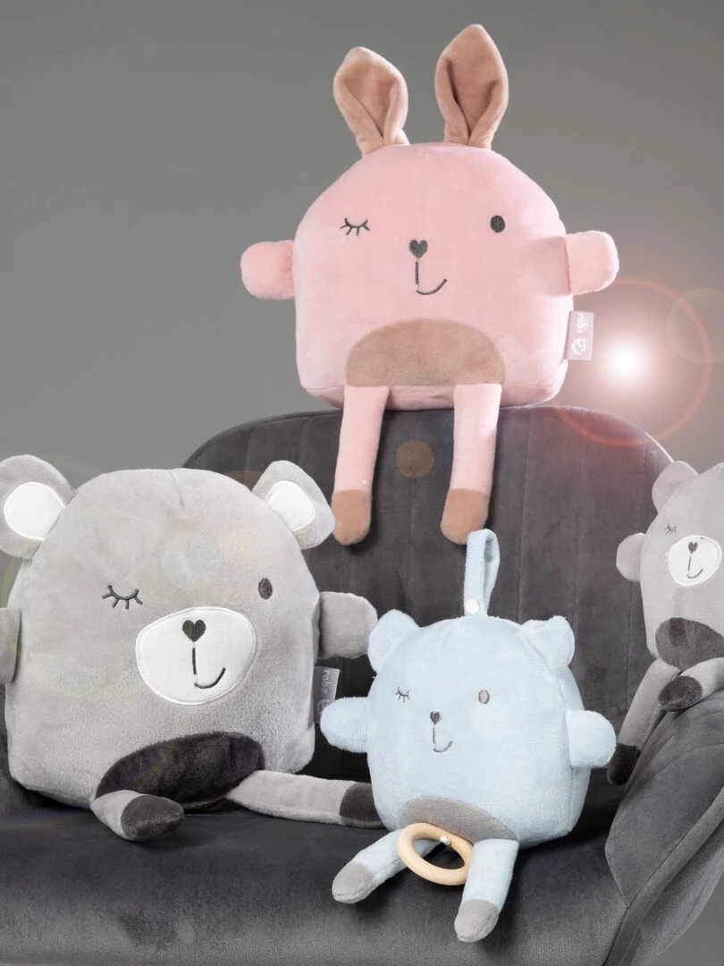 ROBA Peluche Musicale Ours à Suspendre "Lil Cuties Benny" Mélodie Apaisante Bleu Clair N/A