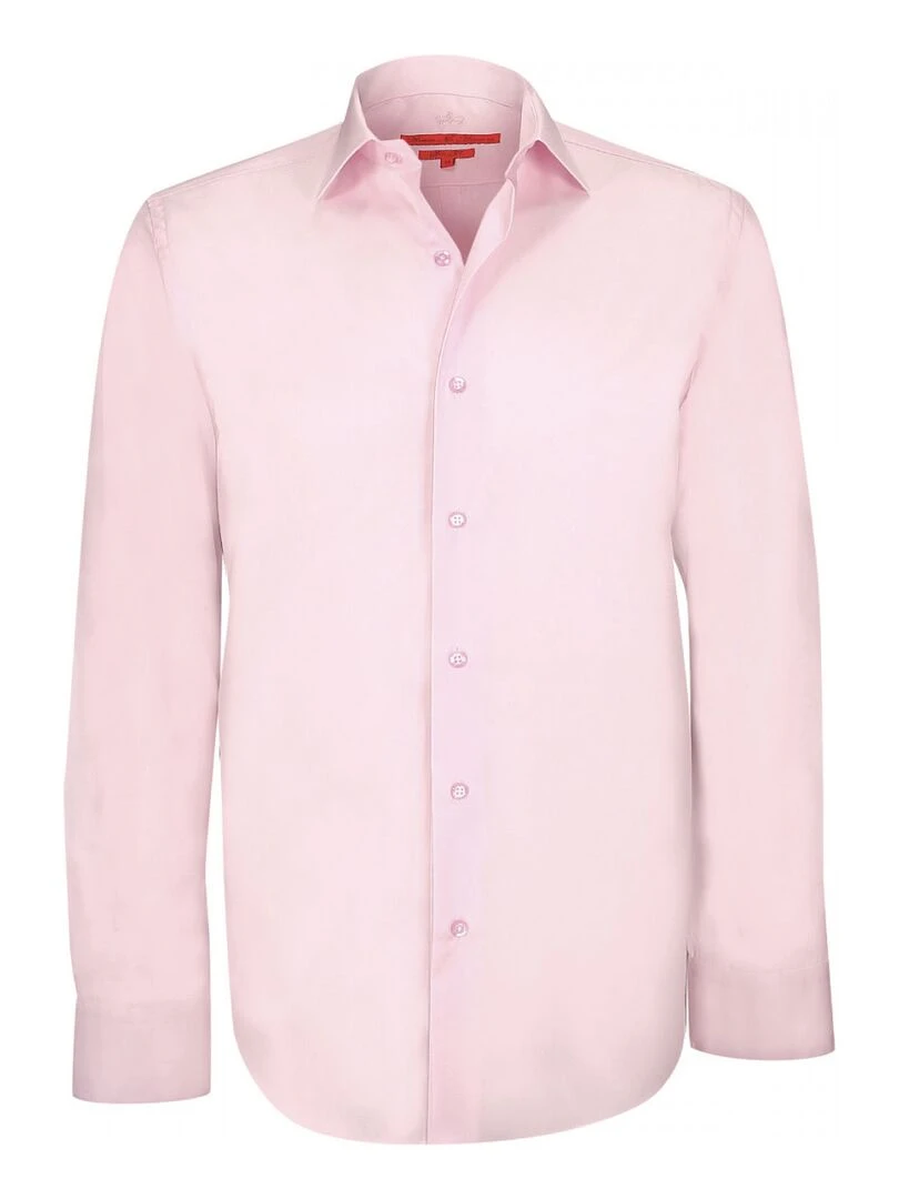 Chemise premium BASIC MODE Rose