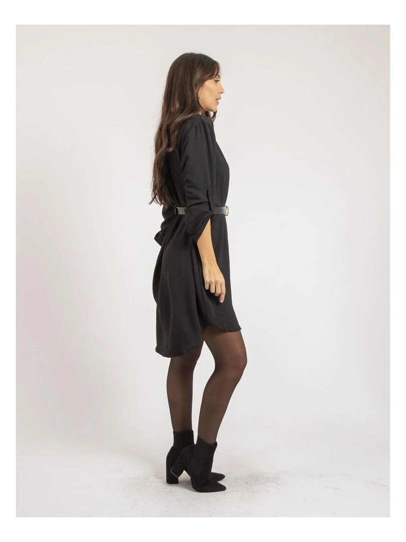 Robe courte ample INAAM   Noir