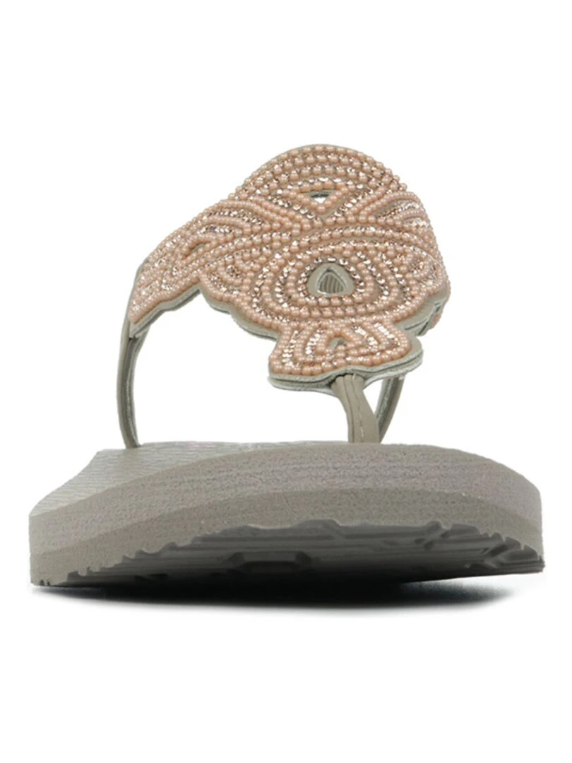 Sandales Skechers Meditation   Pearl Perfection   Beige