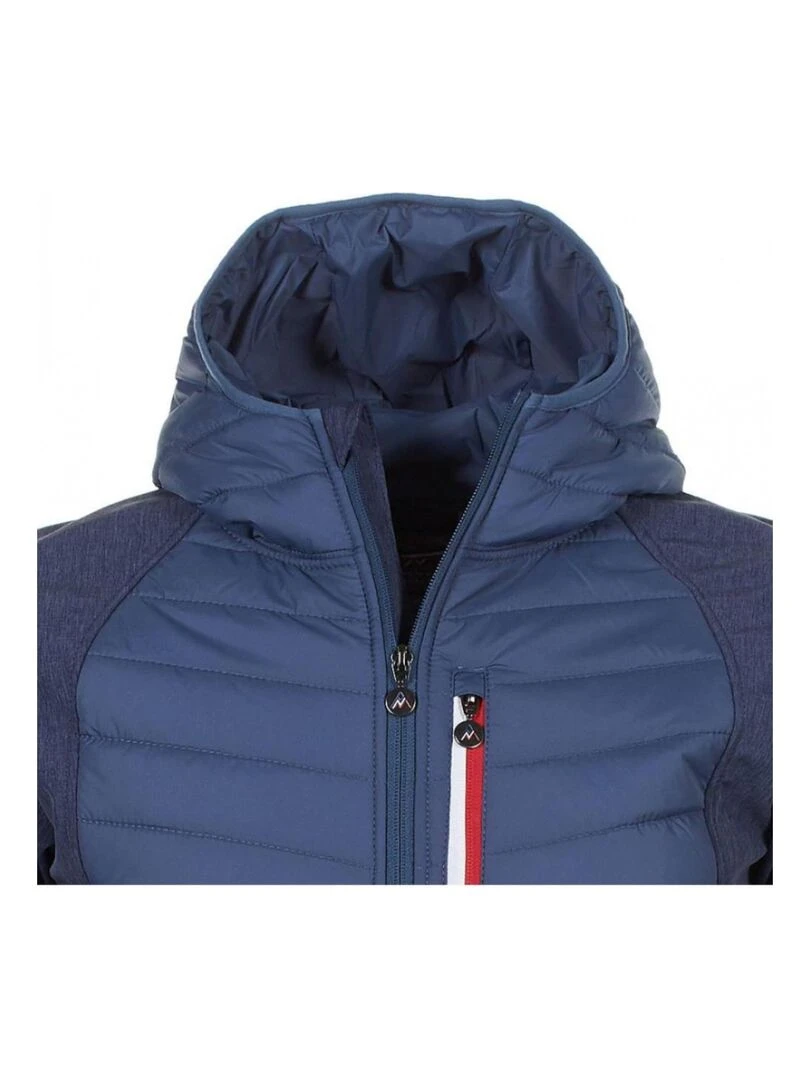 Blouson softshell homme CALENDER   PEAK MOUNTAIN   Bleu