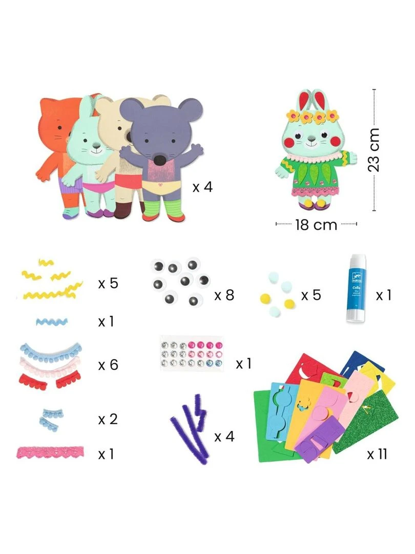 Collages pour les petits Mignonne   N/A