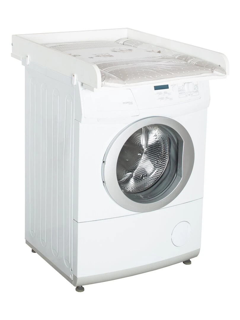 ROBA Plan À Langer + Matelas "Bébés Chouettes"   Pleateu Pour La Machine À Laver   Blanc