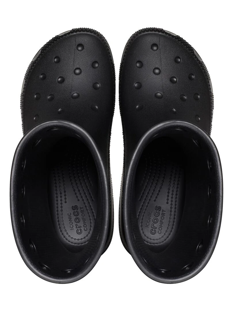 Bottes à Enfiler Crocs Classic Boot   Noir