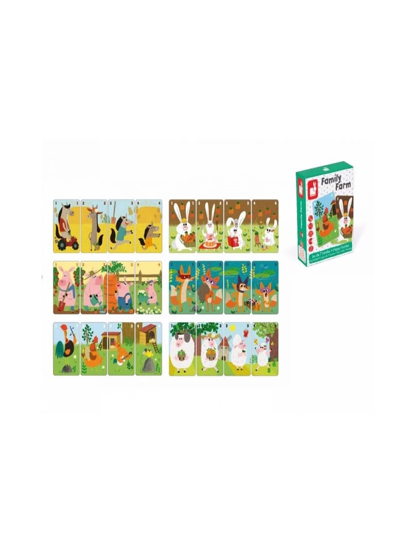 Jeu De 7 Familles Family Farm N/A