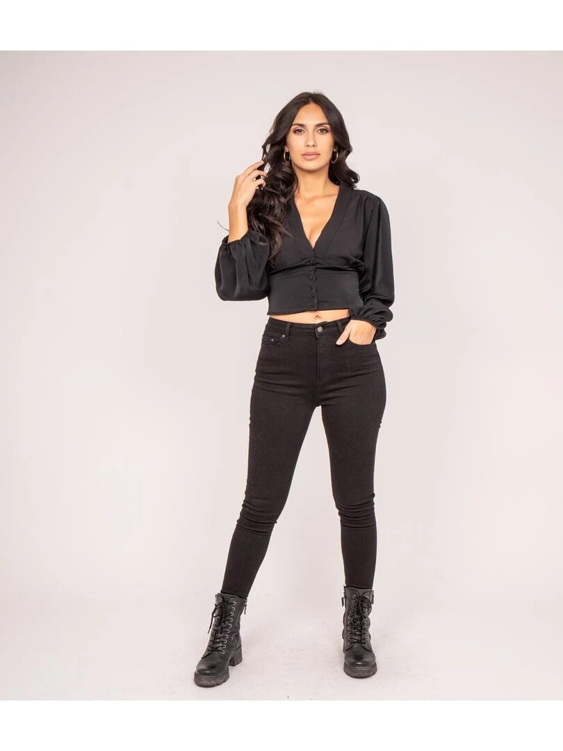 Blouse FOLIVIA   Noir