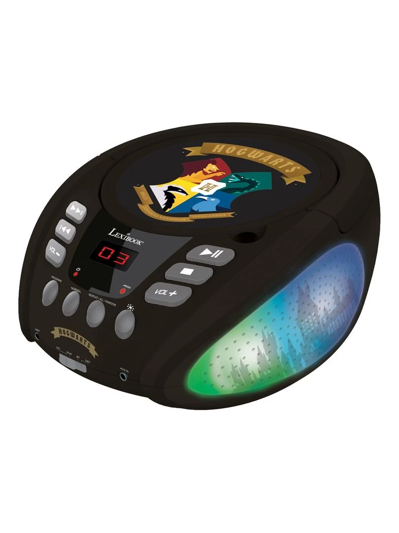 Lecteur Cd Bluetooth Harry Potter Avec Effets Lumineux N/A