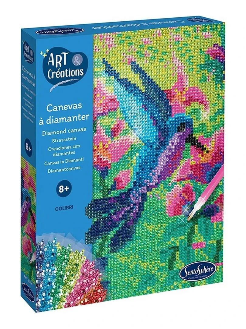 Canevas a diamanter   Colibri   Art et creations   N/A