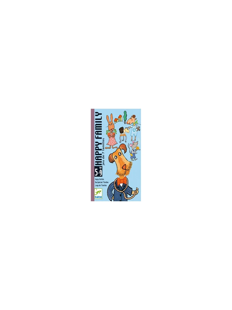 Jeu De Cartes 7 Familles Happy Family   N/A