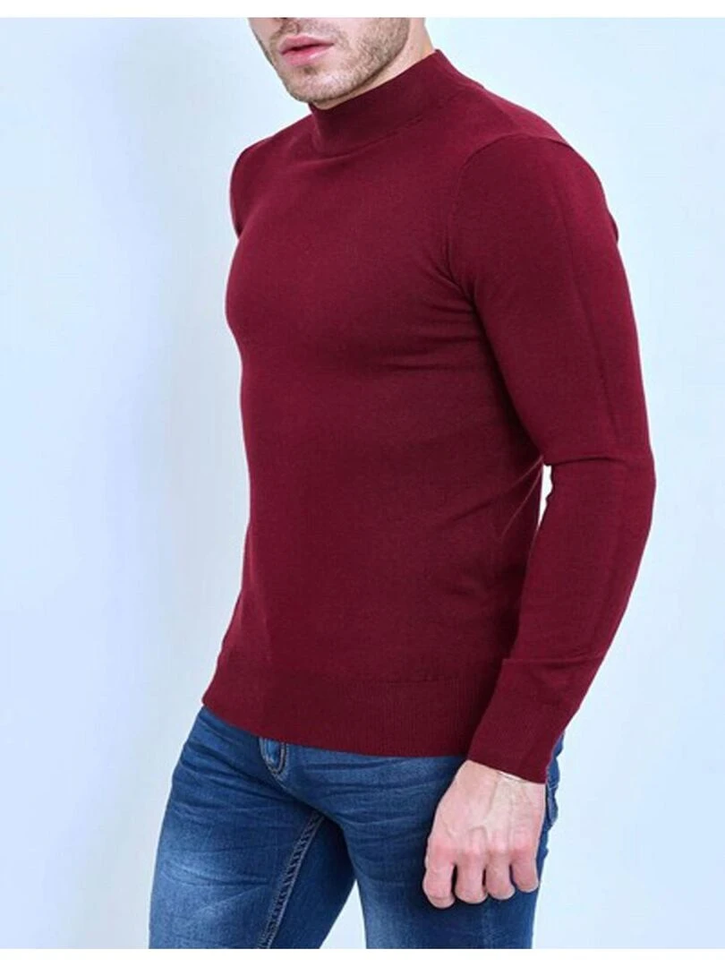 Pull manches longues Kebello   Bordeaux