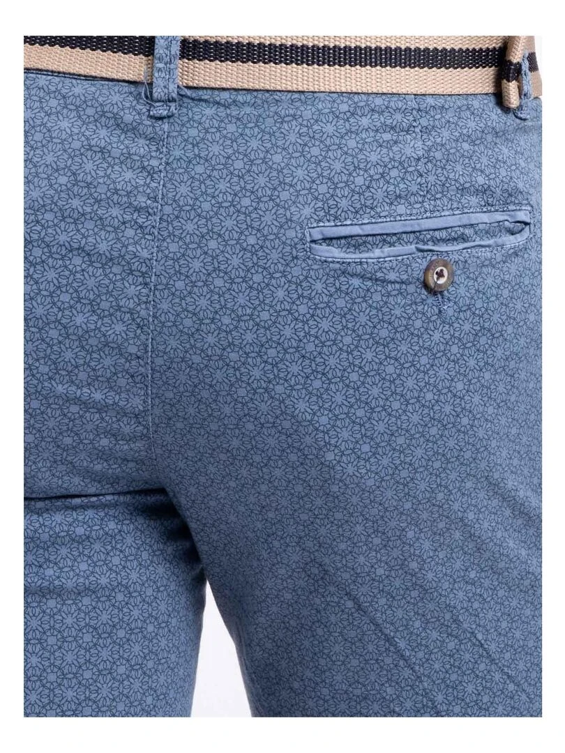 Bermuda chino BOLZED   Bleu