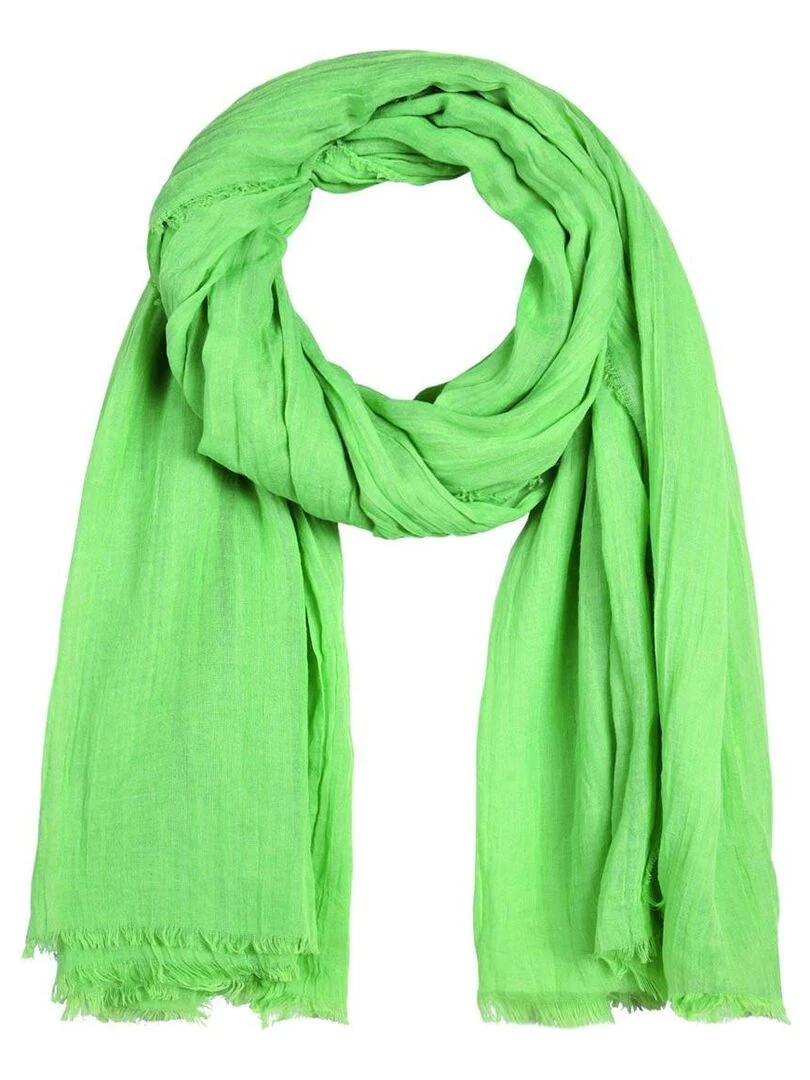 Chèche Froissé Touch Vert clair