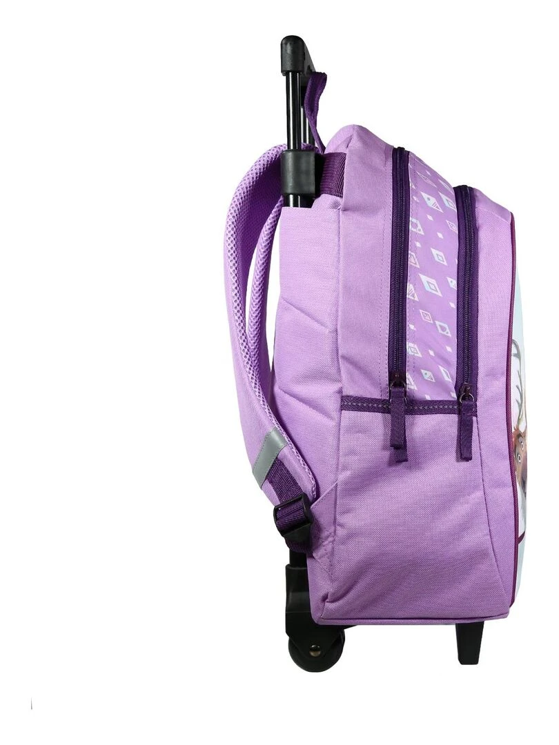 BAGTROTTER Sac à dos à roulettes La Reine des Neiges / Frozen Violet   Violet