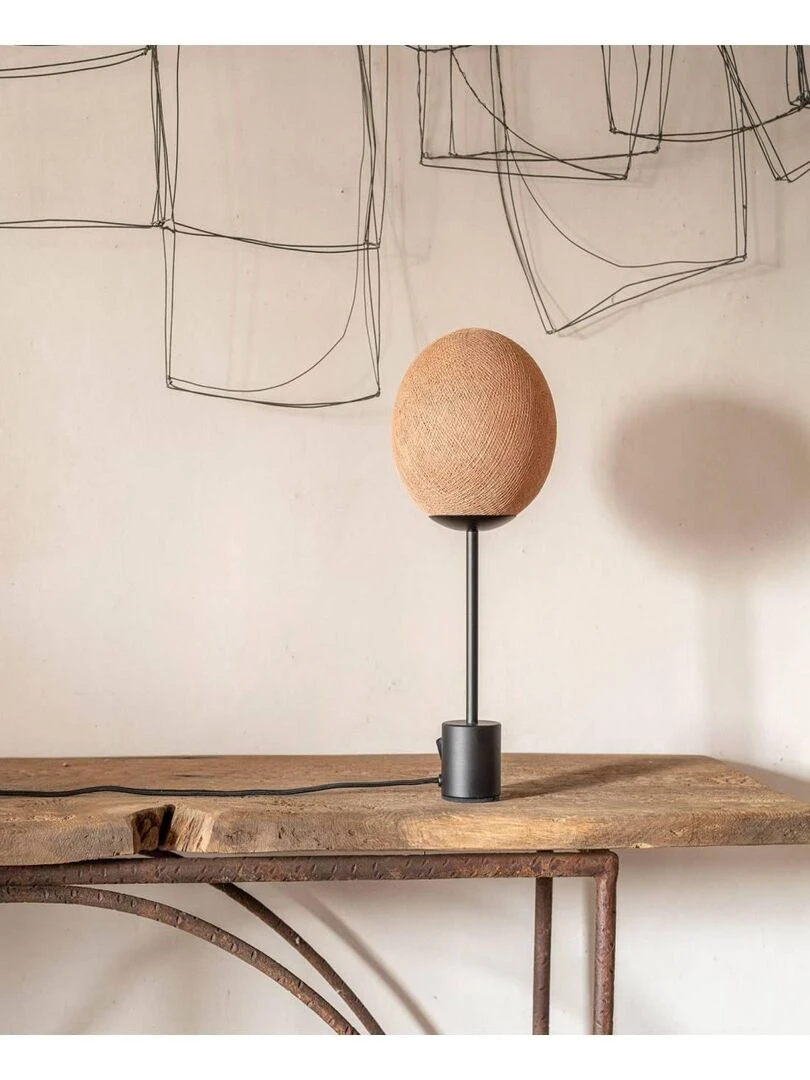 Lampe APAPA   Vieux rose