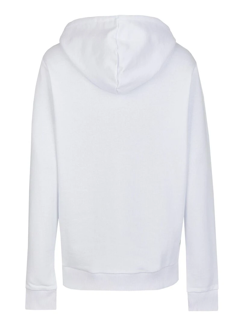 Sweat à capuche adulte Logo Marvel   Polycoton   Blanc   M   Blanc