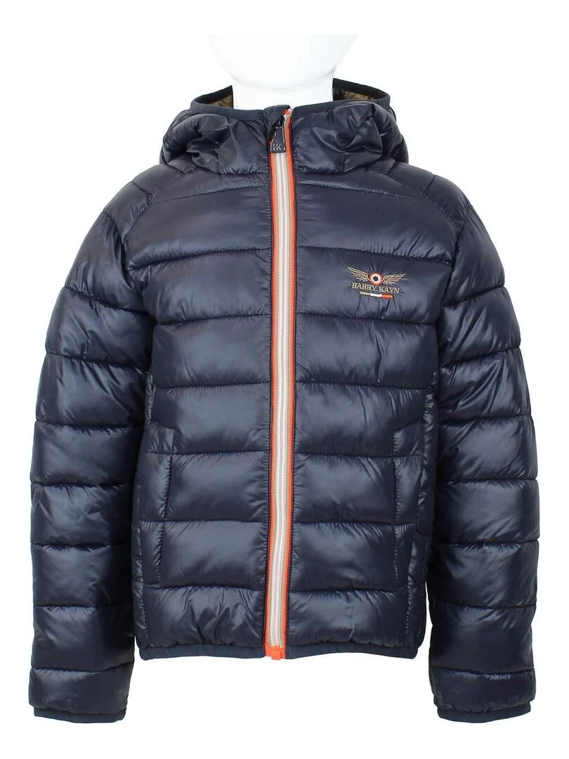 Doudoune fine garçon ECOMAIN HARRY KAYN Bleu marine