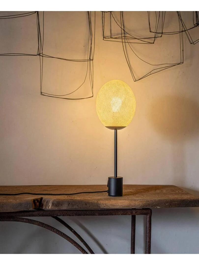 Lampe APAPA Ecru