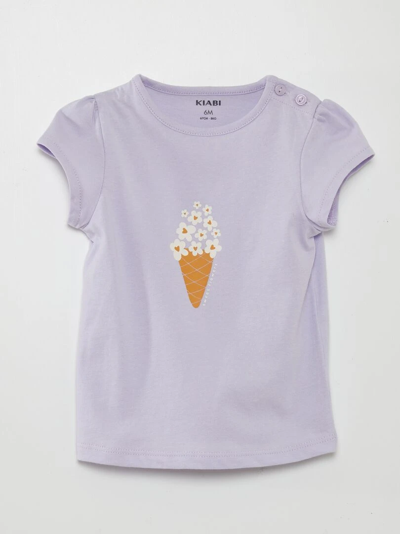 T shirt animé Lila