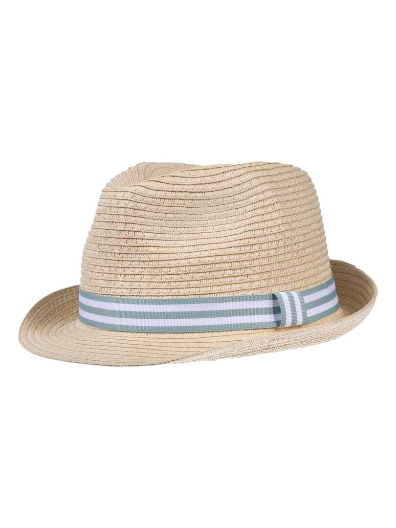 Chapeau Enfant 4 6 ans trilby Ruban Vert Multicolore