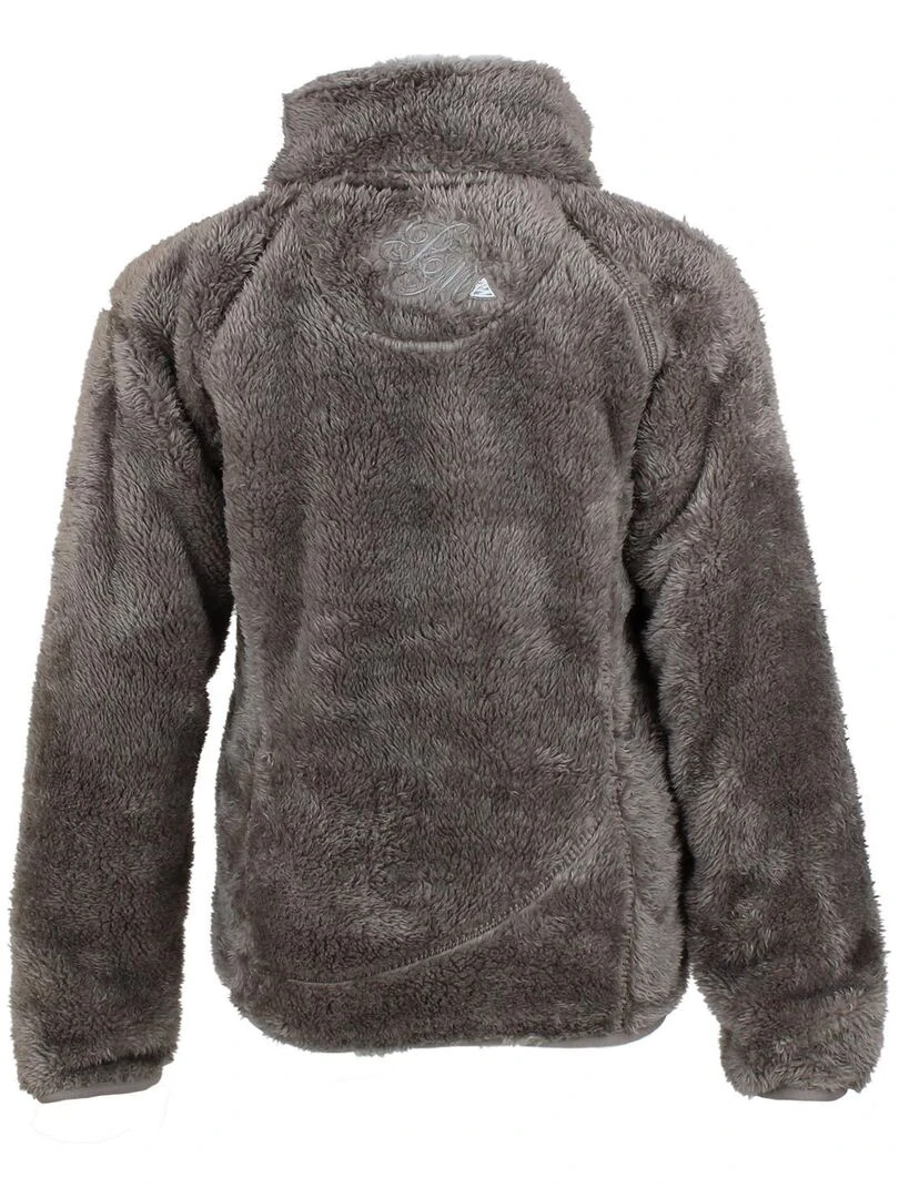 Veste polaire fille FARIANE PEAK MOUNTAIN Gris taupe