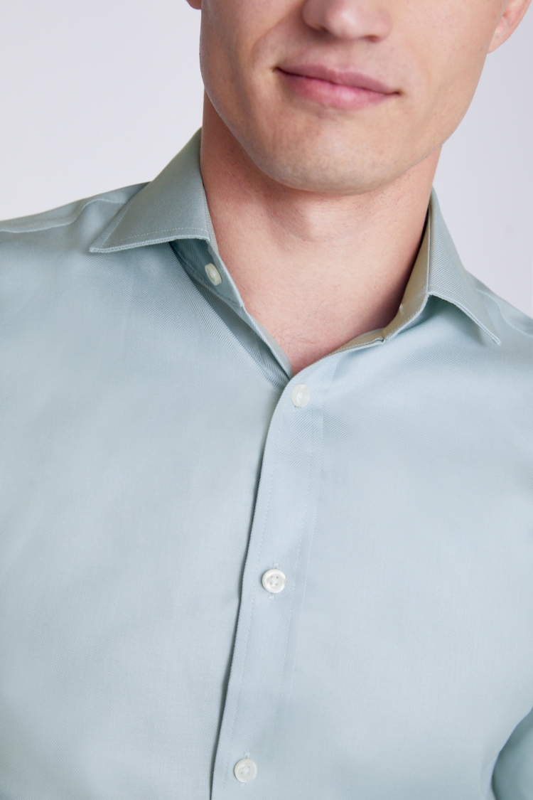 Slim Fit Pink Pinpoint Oxford Non-Iron Shirt   Buy Online at Moss