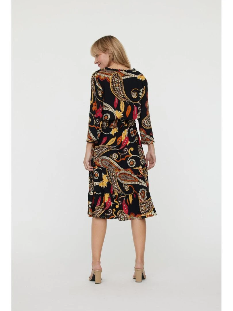 Lee Cooper   Robe manches longues polyester  LEXA   Noir