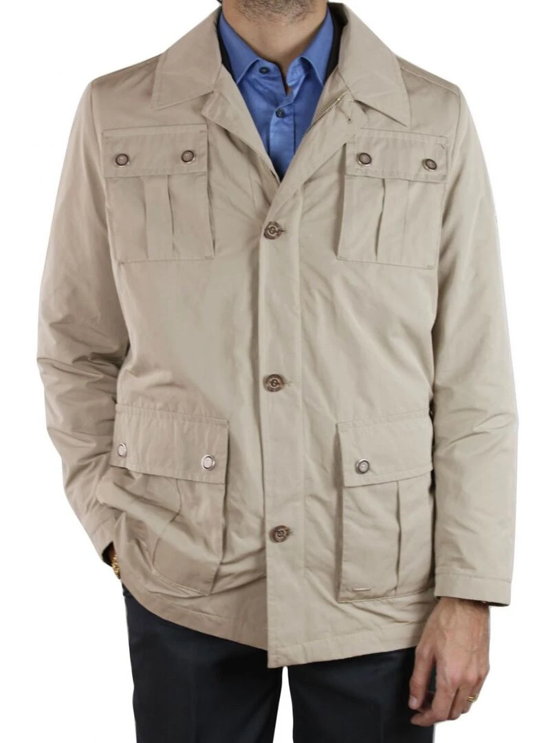 Parka multipoche Pierre Cardin Beige