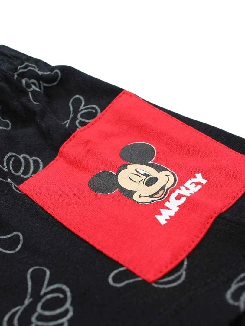Disney   Ensemble T shirt short bébé garçon Imprimé Mickey   Noir