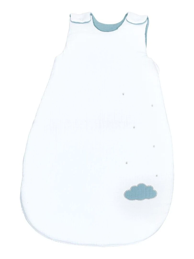 Gigoteuse en coton SAUTHON Blanc Bleu
