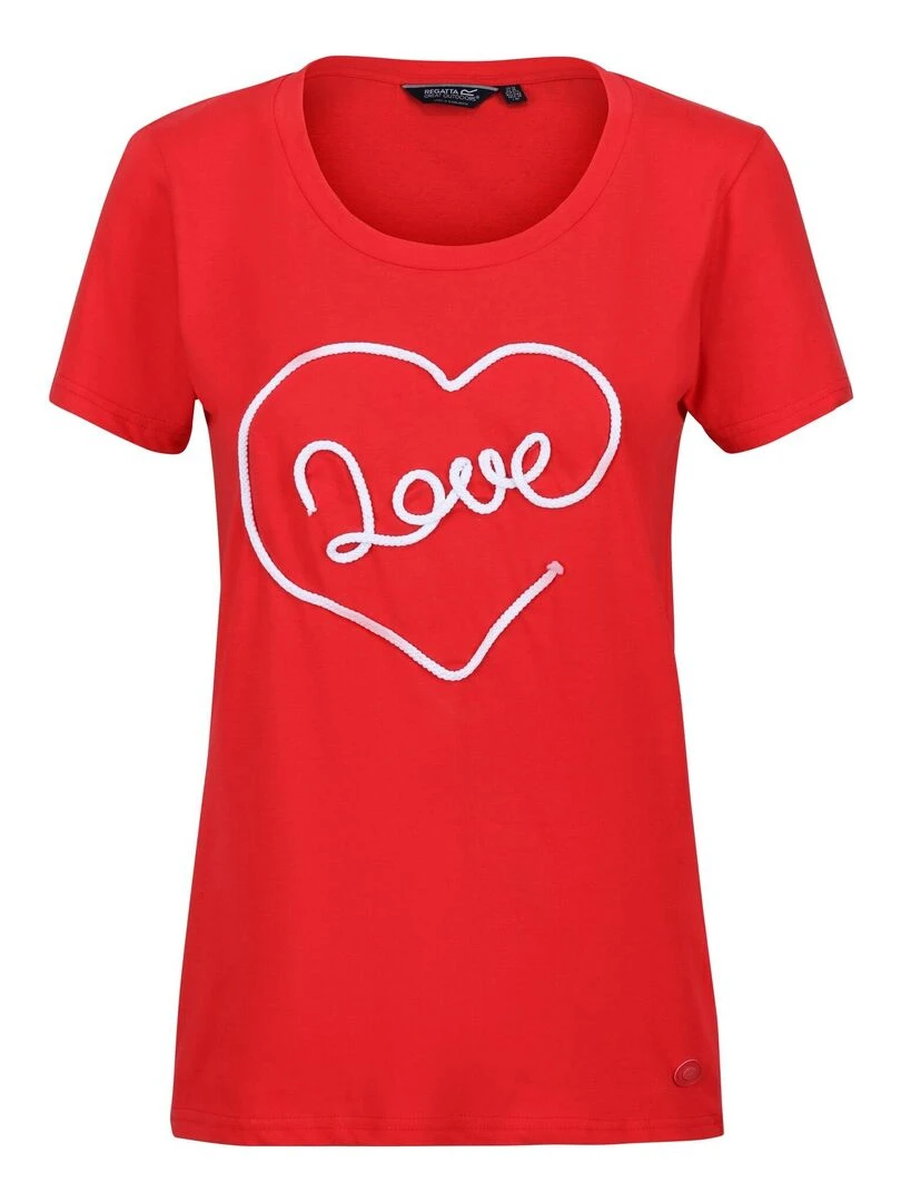Regatta T shirt FILANDRA Rouge clair