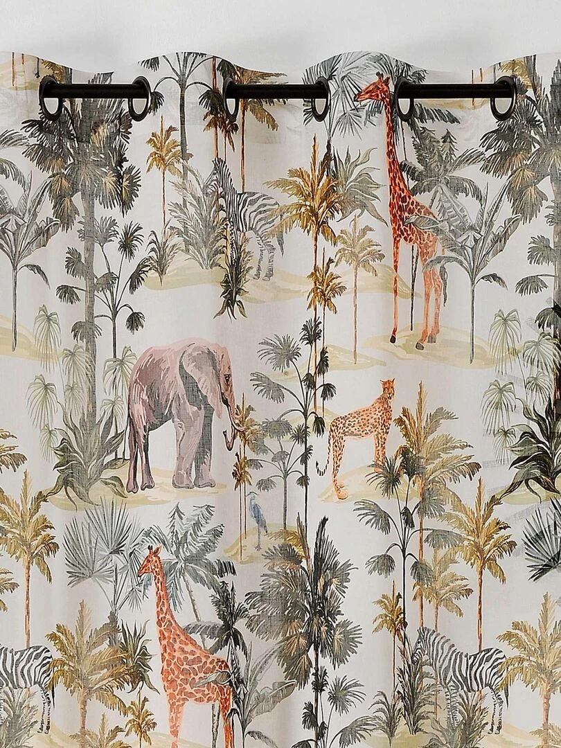 Voilage esprit savane   Vert