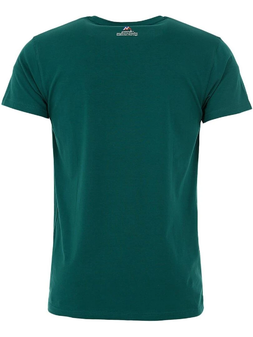 T shirt manches courtes homme CODA PEAK MOUNTAIN Vert