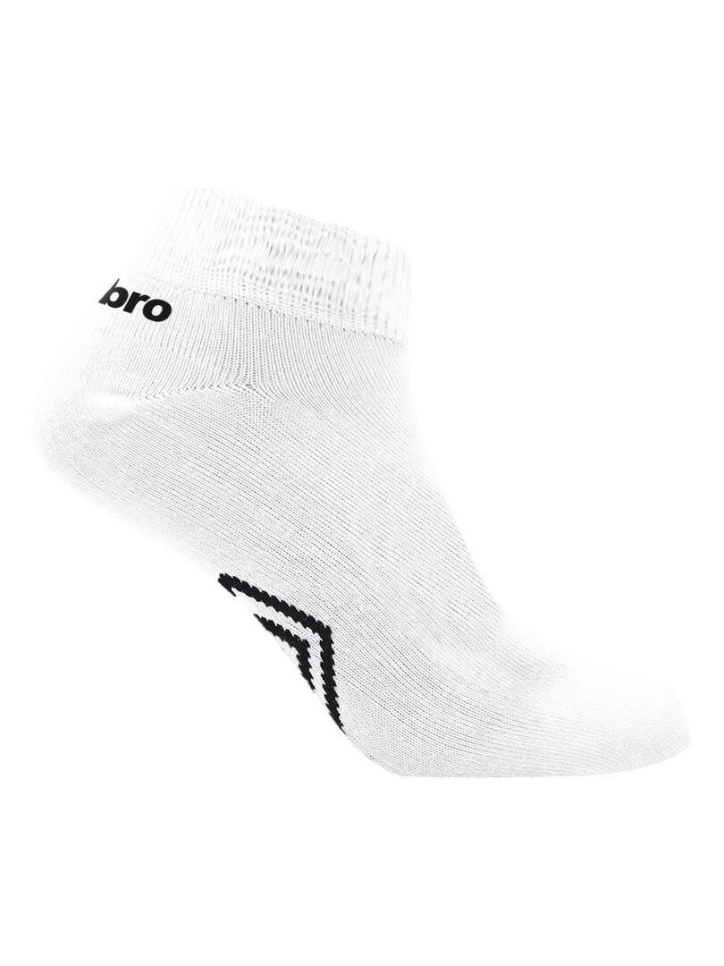 Lot de 5 Paires de Chaussettes Lowcuts Homme Umbro   Blanc