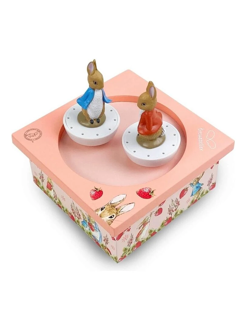 Boîte à musique magnétique Fraises Pierre Lapin   N/A