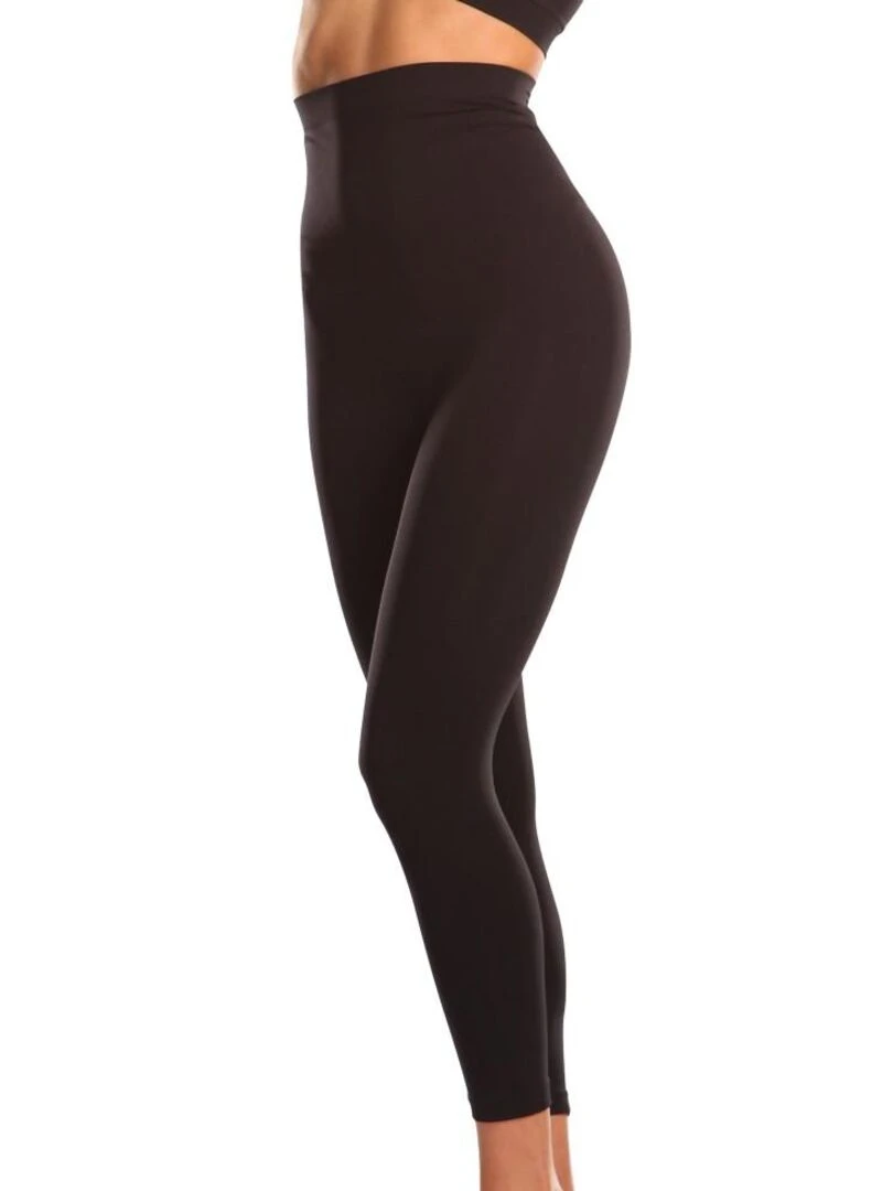 Pantacourt minceur taille haute noir Cellutex Noir