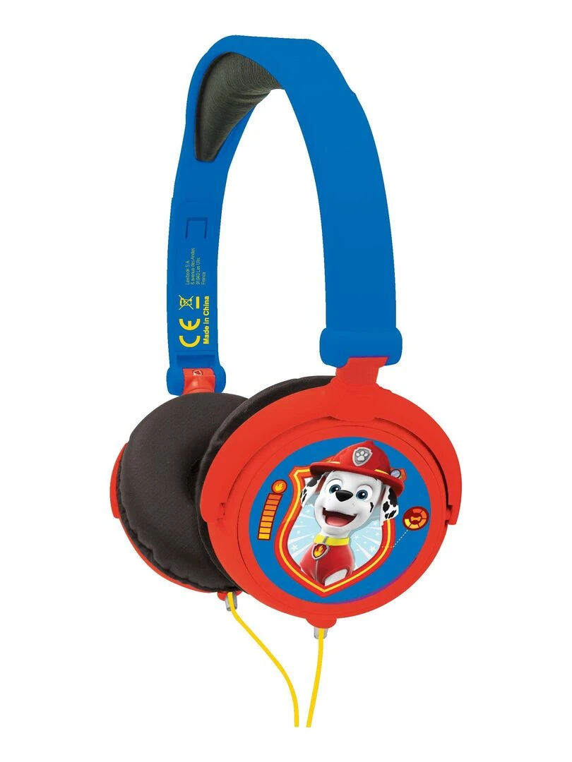 Casque Stéréo Filaire Pliable Pour Enfants Avec Limitation De Volume D'écoute Pat' Patrouille N/A