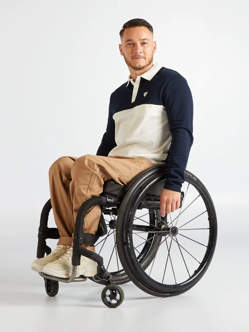 Pantalon chino slim So Easy Beige
