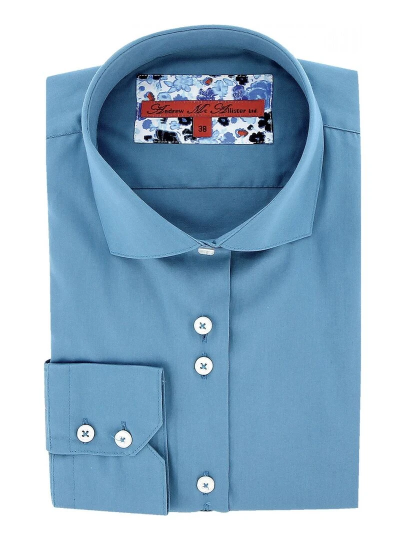 Chemise mode SKETON Bleu lagon