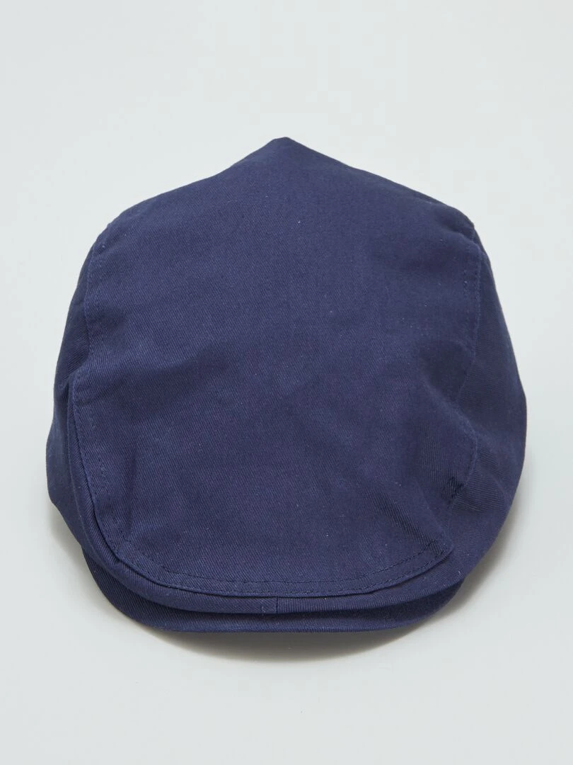 Beret gavroche uni Bleu